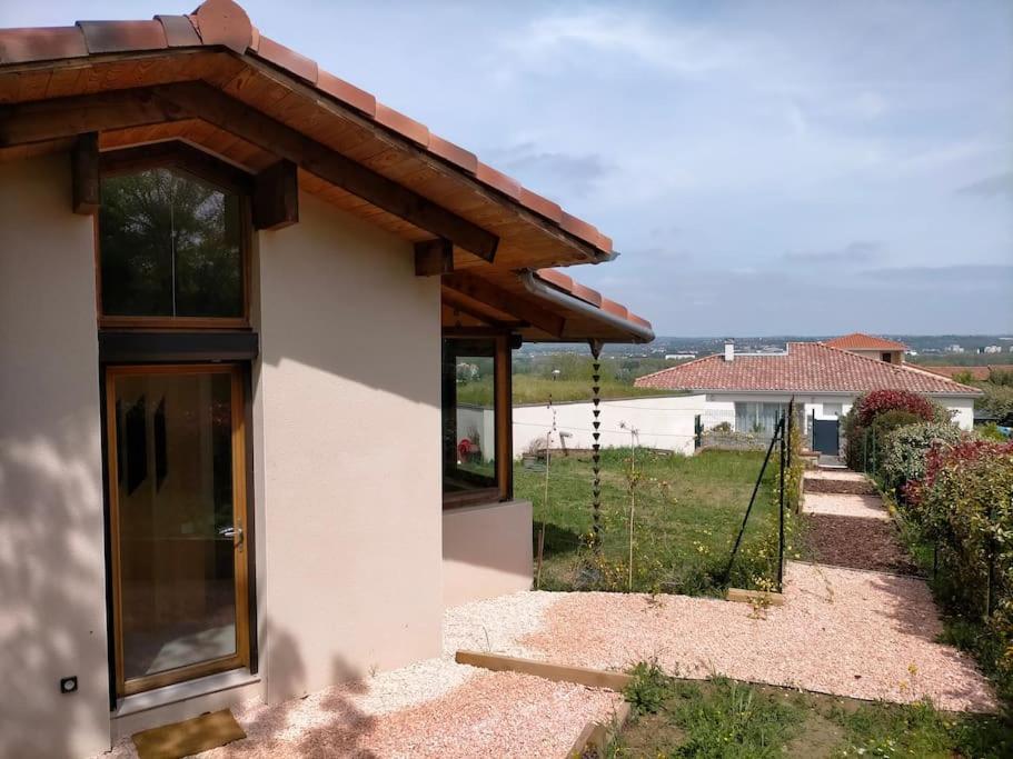 Studio Ambiance Verdoyante Et Vue Sur La Vallee Auzeville-Tolosane Buitenkant foto